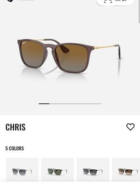 Ray-Ban Chris Sunglasses in Brown
